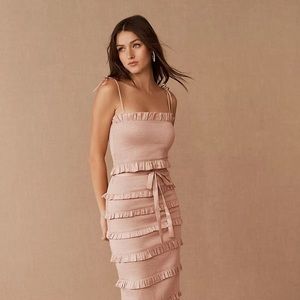 V CHAPMAN Lily Dress Rose Dust